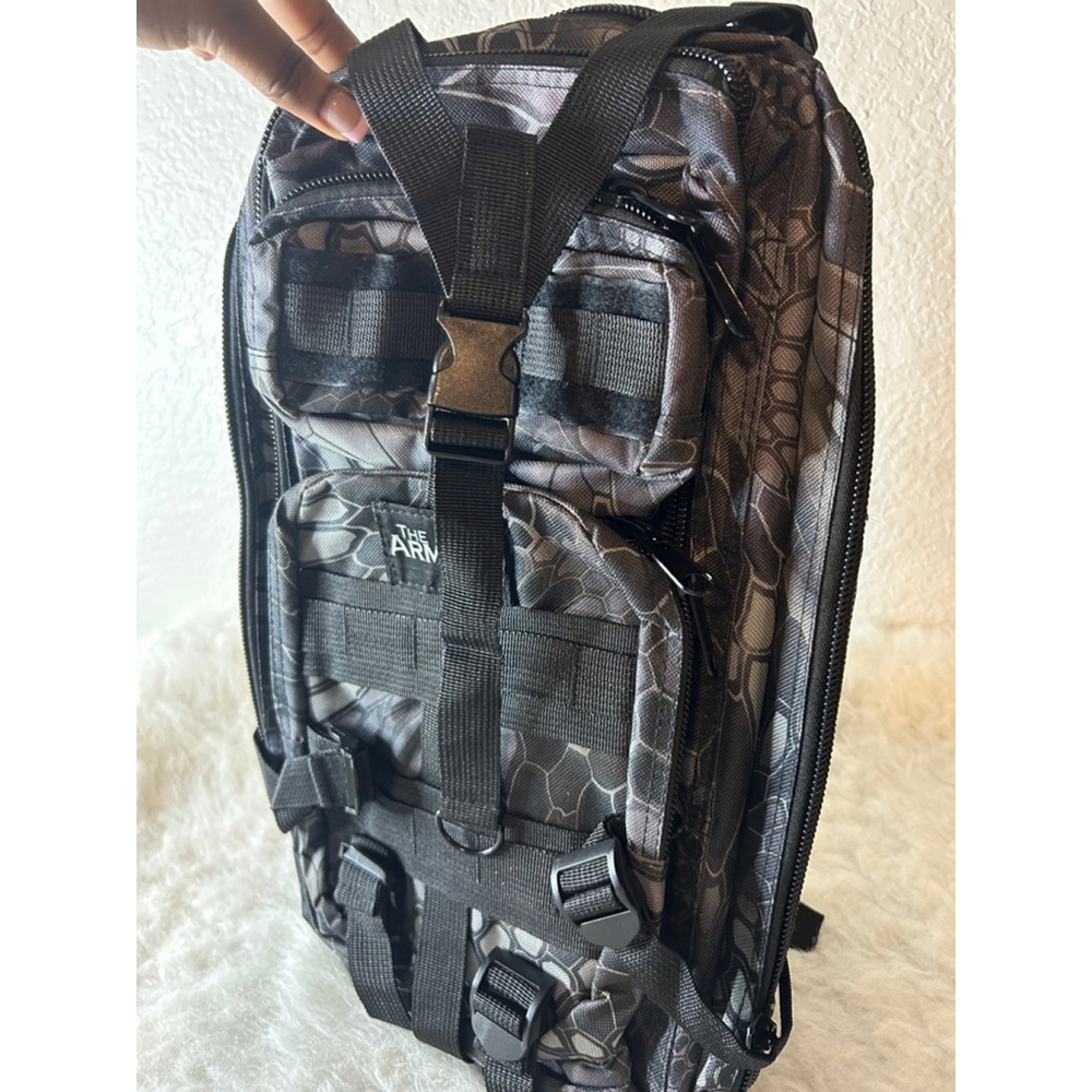 The Armory Tactical Backpack - Black Python Large… - image 3